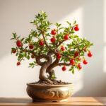Bonsái Granado Enano (Punica Granatum)