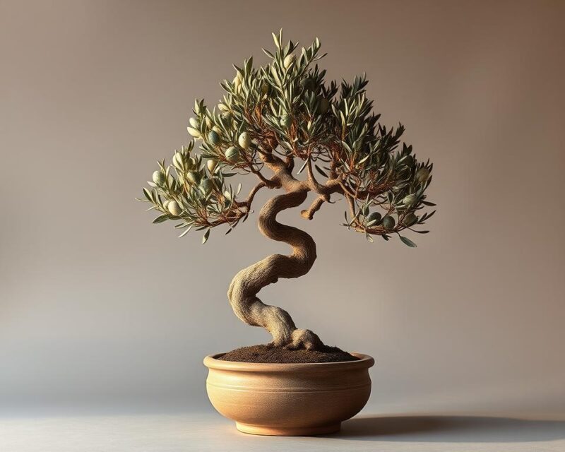Bonsai de olivo