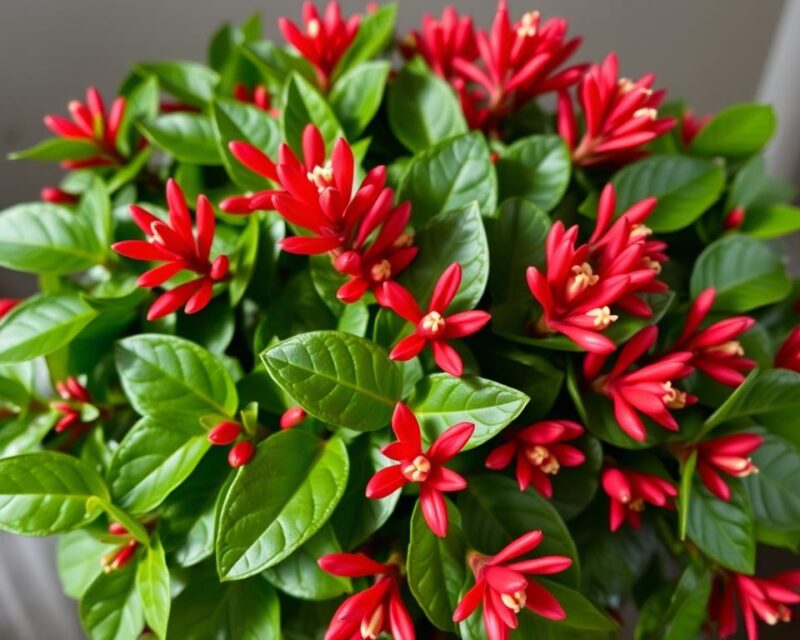 Requerimientos de luz y riego para la flor de Pascua